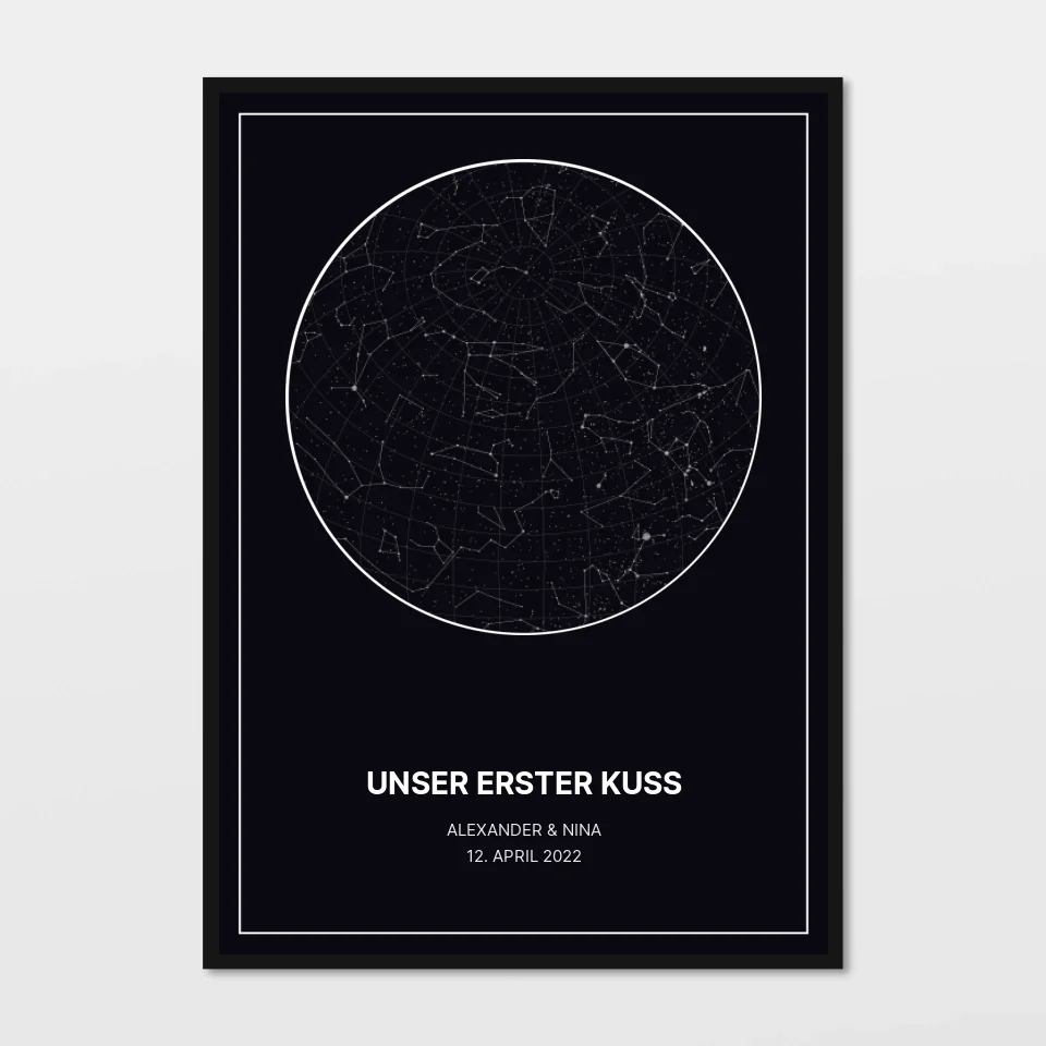 "DARK SKY" Sternenhimmel Poster