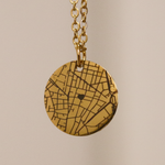 Personalisierte Halskette "Wo alles begann" mit Ort & Handschrift