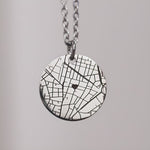 Personalisierte Halskette "Wo alles begann" mit Ort & Handschrift