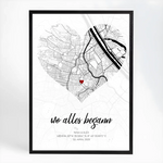 "WO ALLES BEGANN" Poster Bild